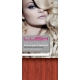 20" Deluxe Double Wefted Clip In Human Hair Extensions #130 Copper Red